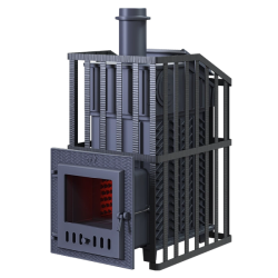 Saunová kamna na dřevo GEFEST - GFS ZK Uragan 25 (M) v mřížce  Saunová kamna na dřevo GEFEST - GFS ZK Uragan 25 (M) v mřížce