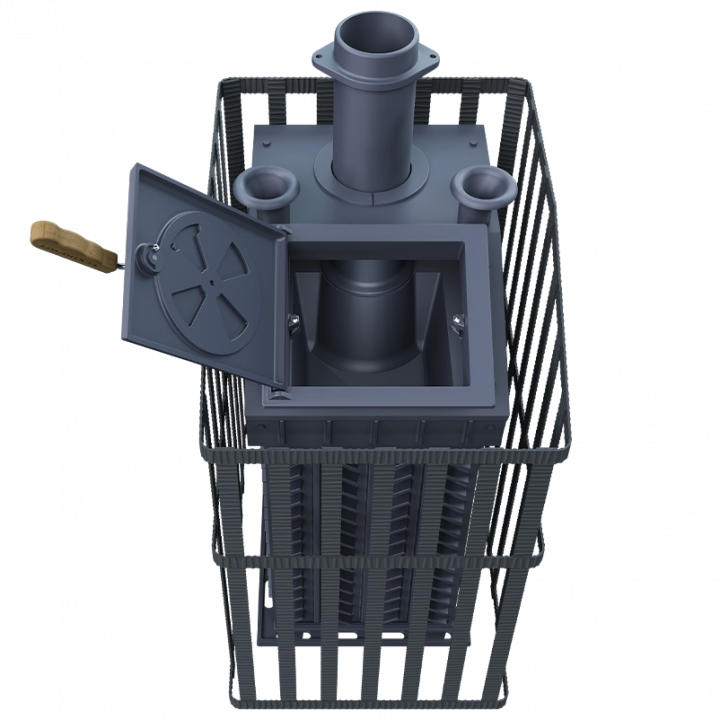 Saunová kamna na dřevo GEFEST - GFS ZK Uragan 30 (P2)