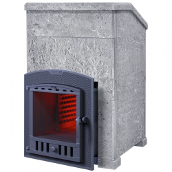 Saunová kamna na dřevo - Stavebnice GEFEST GROM 30 (P2) President 1020/60 TALCOMAGNESITE 