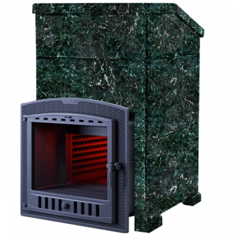 Saunová kamna na dřevo - Gefest Grom 50 (P2) Prezidentas 1200/50
