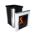 Saunová kamna na dřevo - NOVA PANORAMA 18 - 0