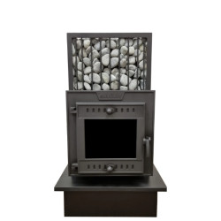 Saunová kamna na dřevo - SUMMIT MANASLU s parním boxem a síťkou 