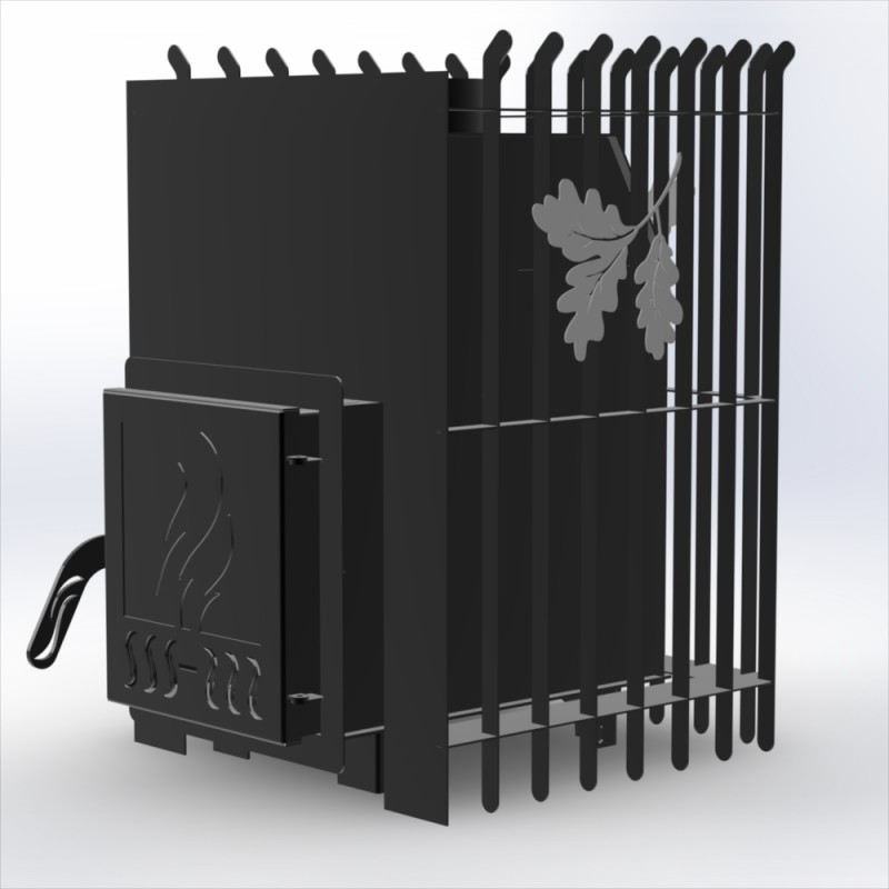 Saunová kamna na dřevo - TEPLODAR ETNA 12