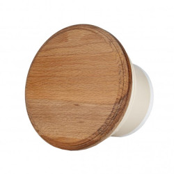 Saunový ventilátor MM-S se zpětným ventilem a povrchem kulatého dřeva d/100mm  Saunový ventilátor MM-S se zpětným ventilem a povrchem kulatého dřeva d/100mm