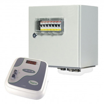 Ovládací panel elektrického saunového kamna - NARVI C-2003, 33 kW