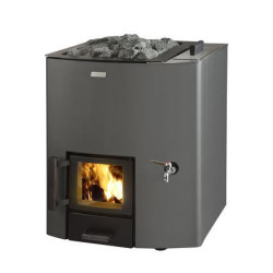 Saunová kamna na dřevo - NARVI NC 20 VS s vodní nádrží 