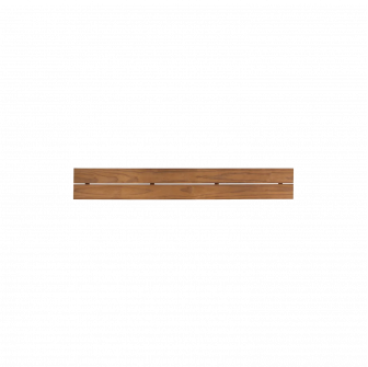 Opěradlo, tepelně zpracovaná borovice 42x290x1750-2350 mm