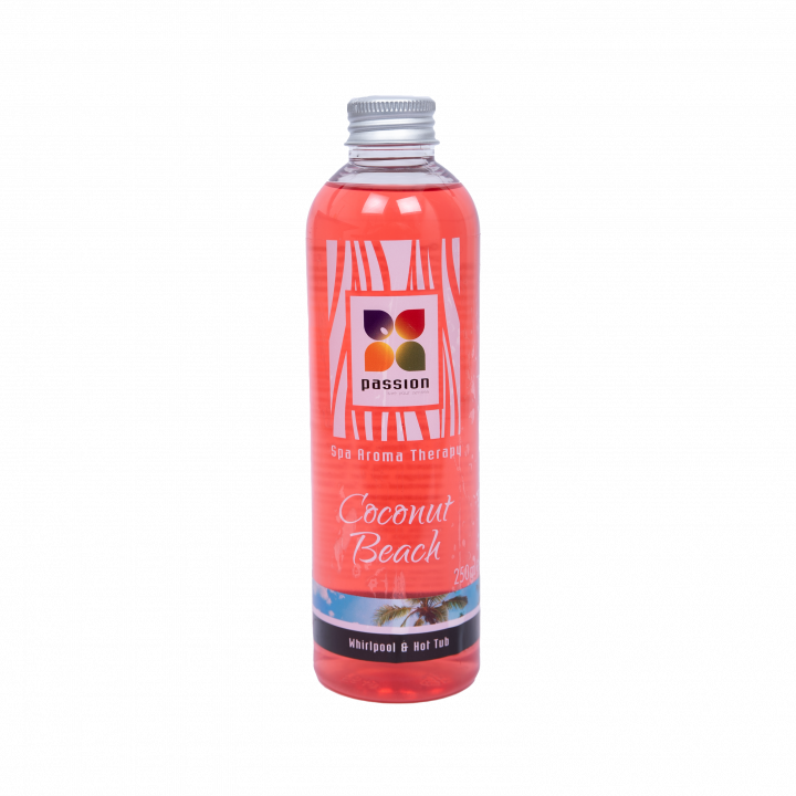 Aromaterapeutická vůně PASSION do vířivek a horkých van - Coconut beach, 250 ml