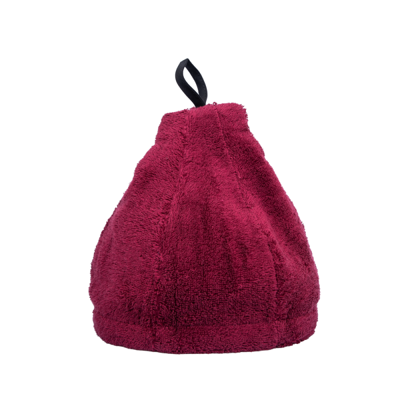 Klobouk do sauny - BORDOVÁ