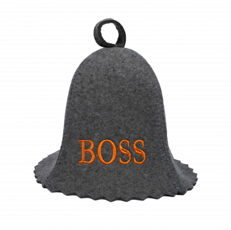 Klobouk do sauny - BOSS, šedý