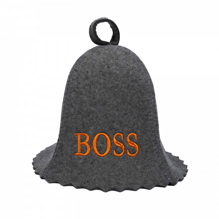 Klobouk do sauny - BOSS, šedý