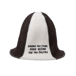 Klobouk do sauny - Pro rybáře, pruhovaný 