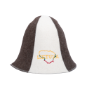 Klobouk do sauny - Lietuva, pruhovaný - 0