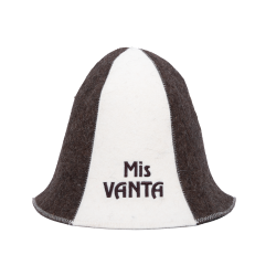 Klobouk do sauny - MISS VANTA, pruhovaný  Klobouk do sauny - MISS VANTA, pruhovaný