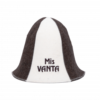 Klobouk do sauny - MISS VANTA, pruhovaný