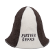 Klobouk do sauny - PIRTIES ŠEFAS, pruhovaný