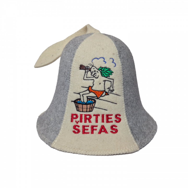 Klobouk do sauny - PIRTIES ŠEFAS, závěsný