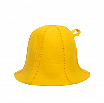 Klobouk do sauny - HAT žellow