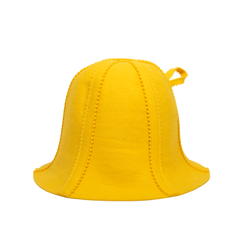 Klobouk do sauny - HAT žellow