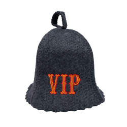 Klobouk do sauny - VIP, šedý  Klobouk do sauny - VIP, šedý
