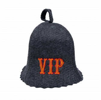 Klobouk do sauny - VIP, šedý
