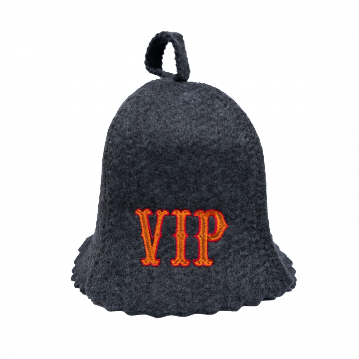 Klobouk do sauny - VIP, šedý