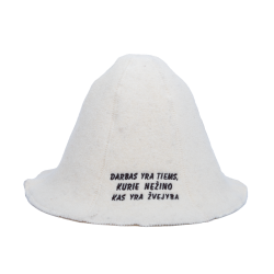 Saunová čepice - pro rybáře 