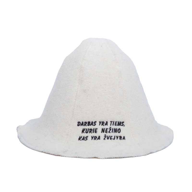 Saunová čepice - pro rybáře