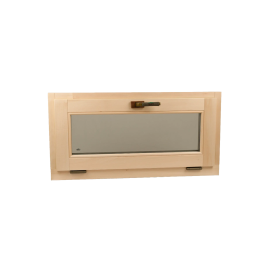 Okno do sauny 1000x500, výklopné 