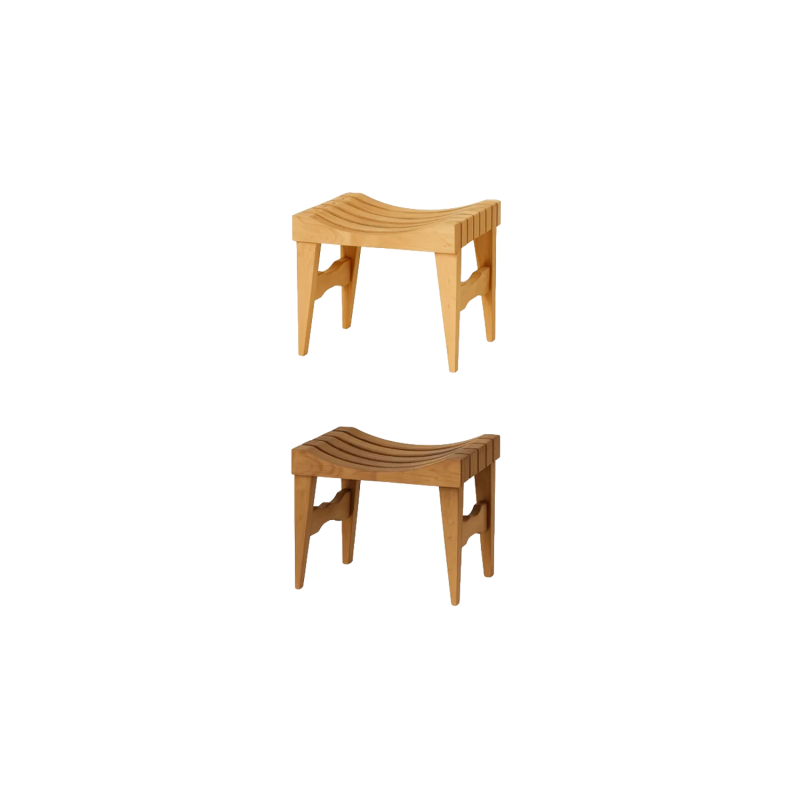 Saunová lavice, termo-olše 470x340x410 mm