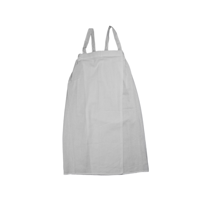 Dámská saunová zástěra - BÍLÁ