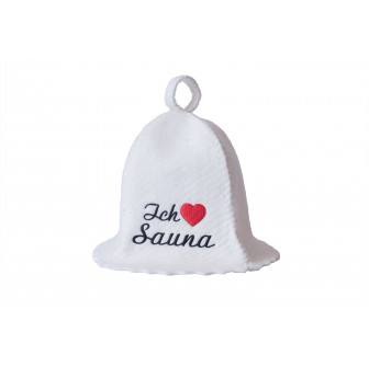 Klobouk do sauny - Ich liebe Sauna