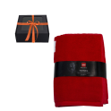 Ručník v dárkové krabičce, HARVIA, 70 x 140 cm, červený - 0