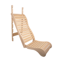 Relaxační lůžko pro saunu, abachi - 0