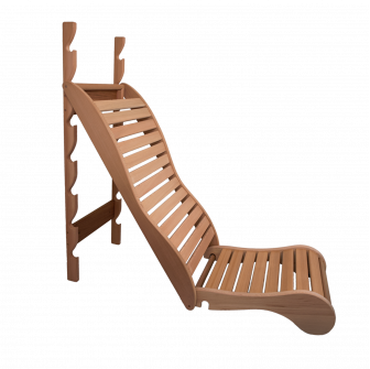 Relaxační lůžko pro saunu, cedr