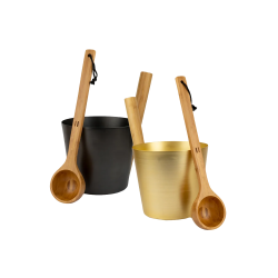 Sada hliníkového vědra a naběračky RENTO 
