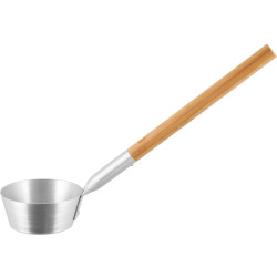 Hliníková naběračka RENTO, přírodní 