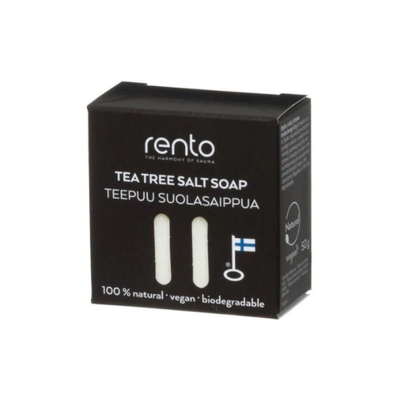 RENTO solné mýdlo, tea tree 50g.