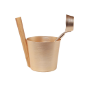 Sada vědra a naběračky SAUFLEX 5 l, zlatá - 1