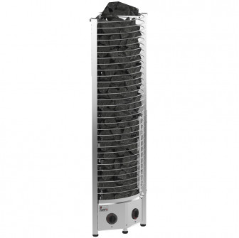 Elektrická saunová kamna – SAWOTEC Tower Corner, s řídicí jednotkou