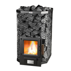 Saunová kamna na dřevo - SKAMET kamna S-116 GL 