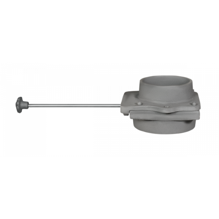 Litinová kouřová klapka F115