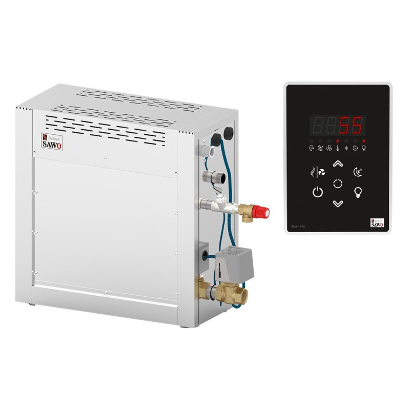 Vyvíječ páry SAWO STN V2 s ovládacím panelem