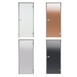 Skleněné dveře HARVIA pro parní a saunové kabiny 9x21 