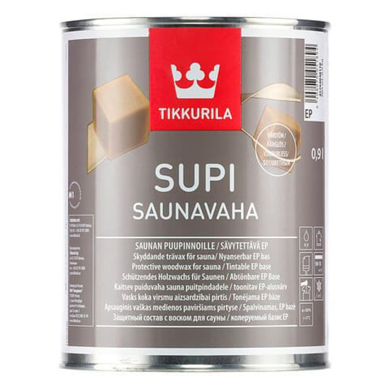 Tikkurila Supi Saunavaha 0,9 l