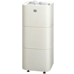 Elektrická saunová kamna TULIKIVI KUURA 2, bílá, bez ovládacího panelu  Elektrická saunová kamna TULIKIVI KUURA 2, bílá, bez ovládacího panelu