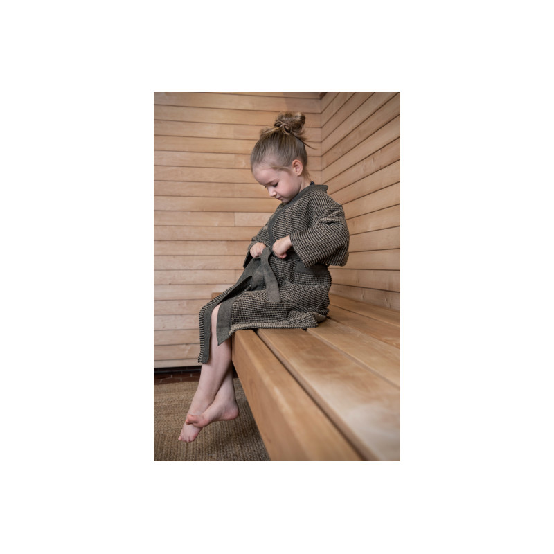 Dětský župan - RENTO KENNO, hnědý