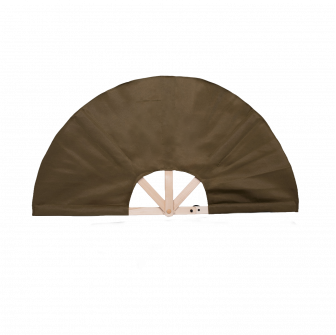Látkový ventilátor do sauny, khaki