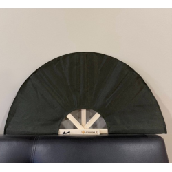 Látkový ventilátor do sauny, tmavě zelený 