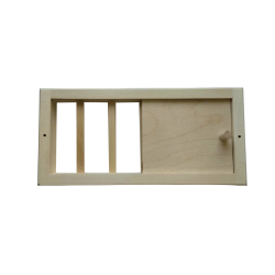 Větrací mřížka s klapkou 